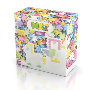 Bloques MELI Minis Pastel 200 piezas