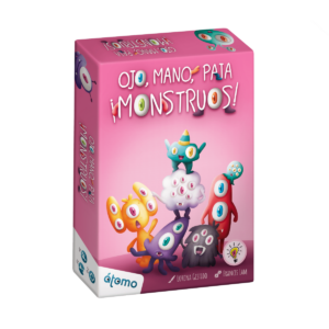 juego de cartas ojo, mano, pata, ¡Monstruos!