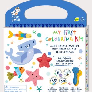 Kit amigos del mar con láminas y ceras