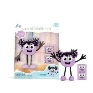 Juego luminoso de agua Lumi con dos cubos recargables lilas