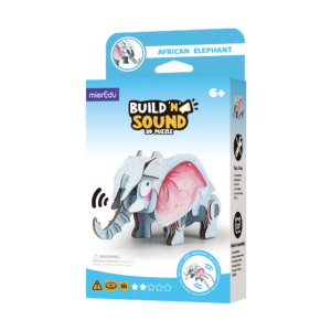 Puzzle 3D con Sonido Elefante