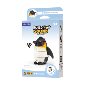 Puzzle 3D con Sonido Pingüino