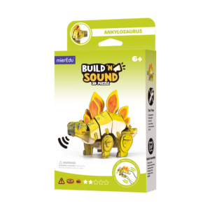 Puzzle 3D con Sonido Stegosaurus