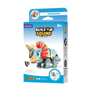 Puzzle 3D con Sonido Triceratops