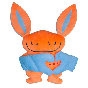 Peluche sensorial Zeek Blue and Orange