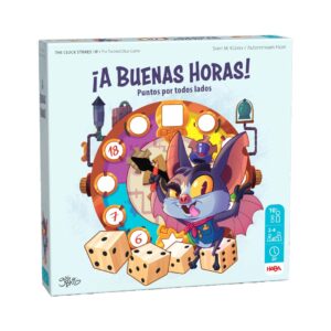¡A buenas horas! Juego de roll&write Haba