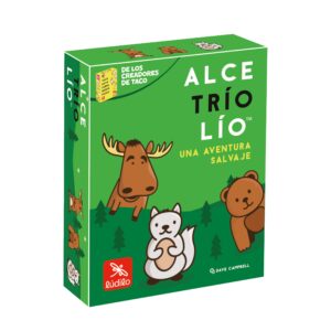 Alce, Trío, Lío Juego de cartas de Observación y rapidez